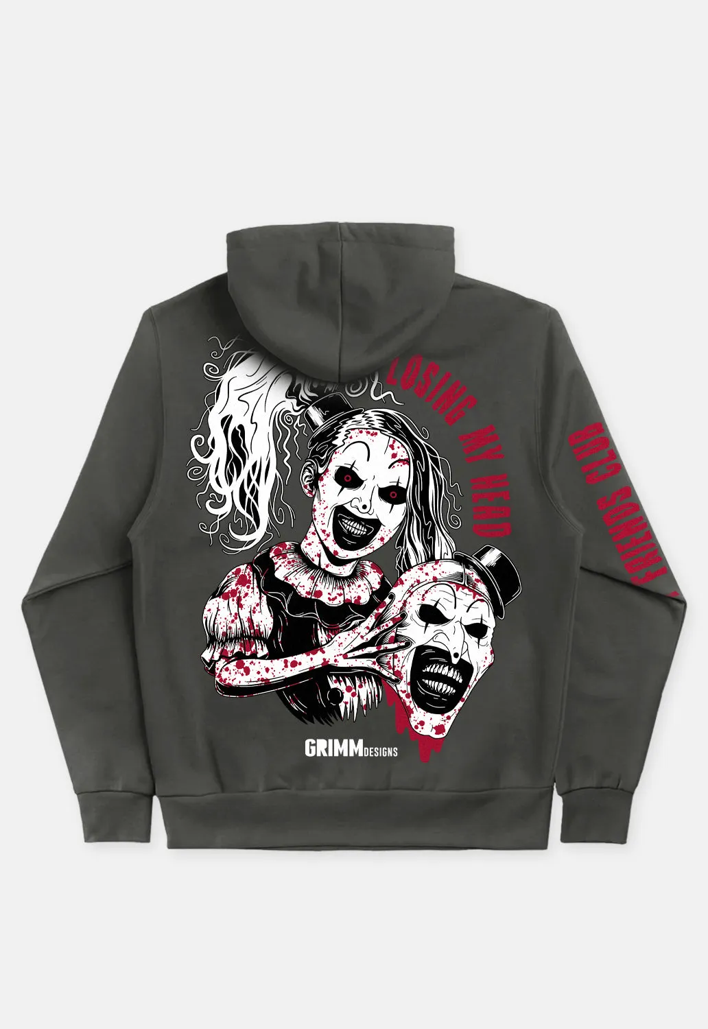 Losing My Head Hoodie sold by Damaged Society