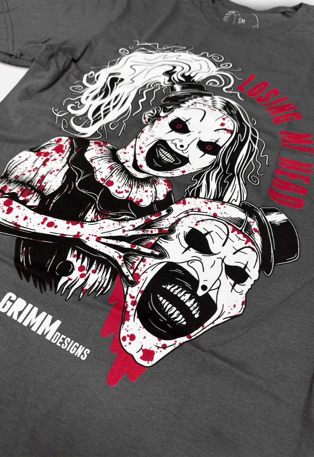 Losing My Head T-Shirt sold by Damaged Society product image thumbnail 3