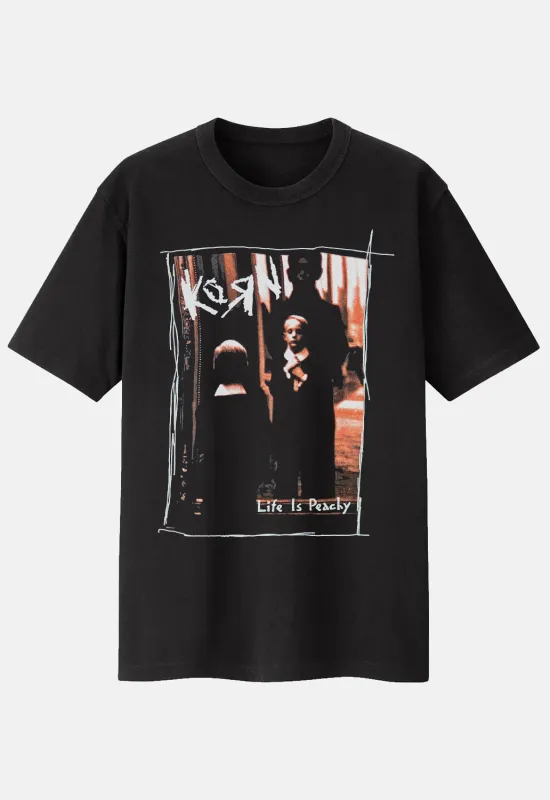 Life Is Peachy T-Shirt sold by Damaged Society