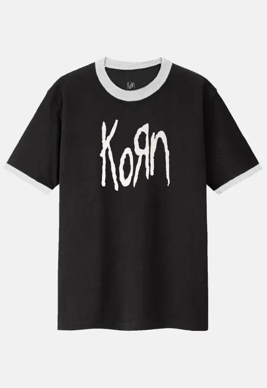 Logo Ringer T-Shirt made by Damaged Society