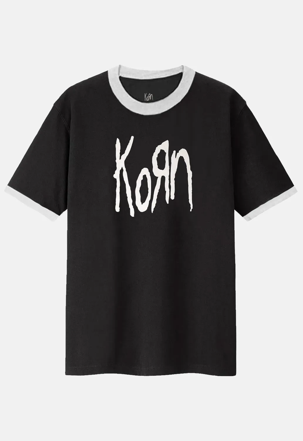 Logo Ringer T-Shirt sold by Damaged Society
