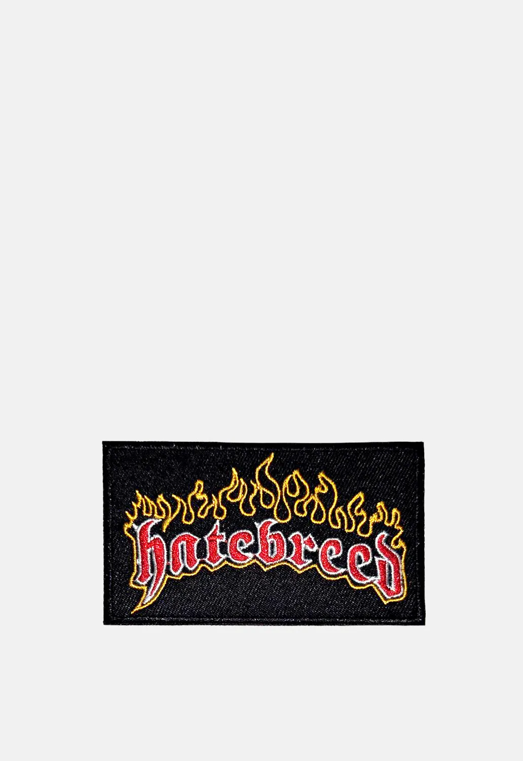 Flaming Logo Patch sold by Damaged Society