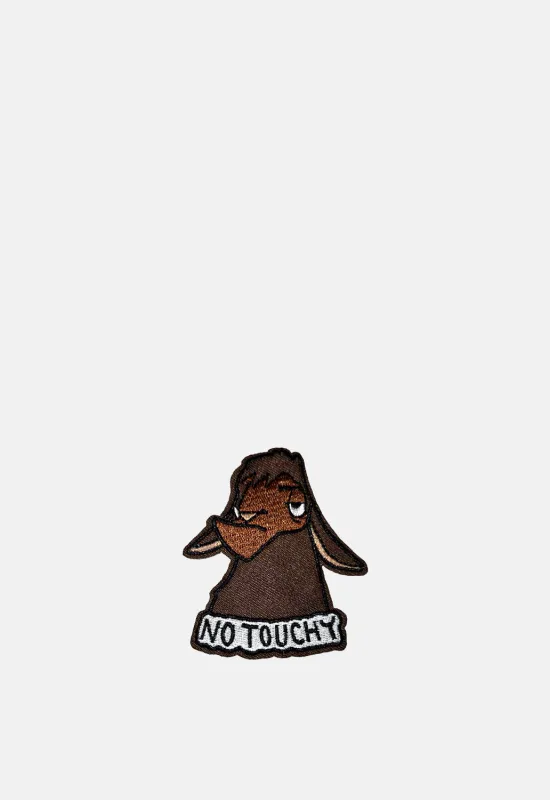Kuzco No Touchy Patch sold by Damaged Society