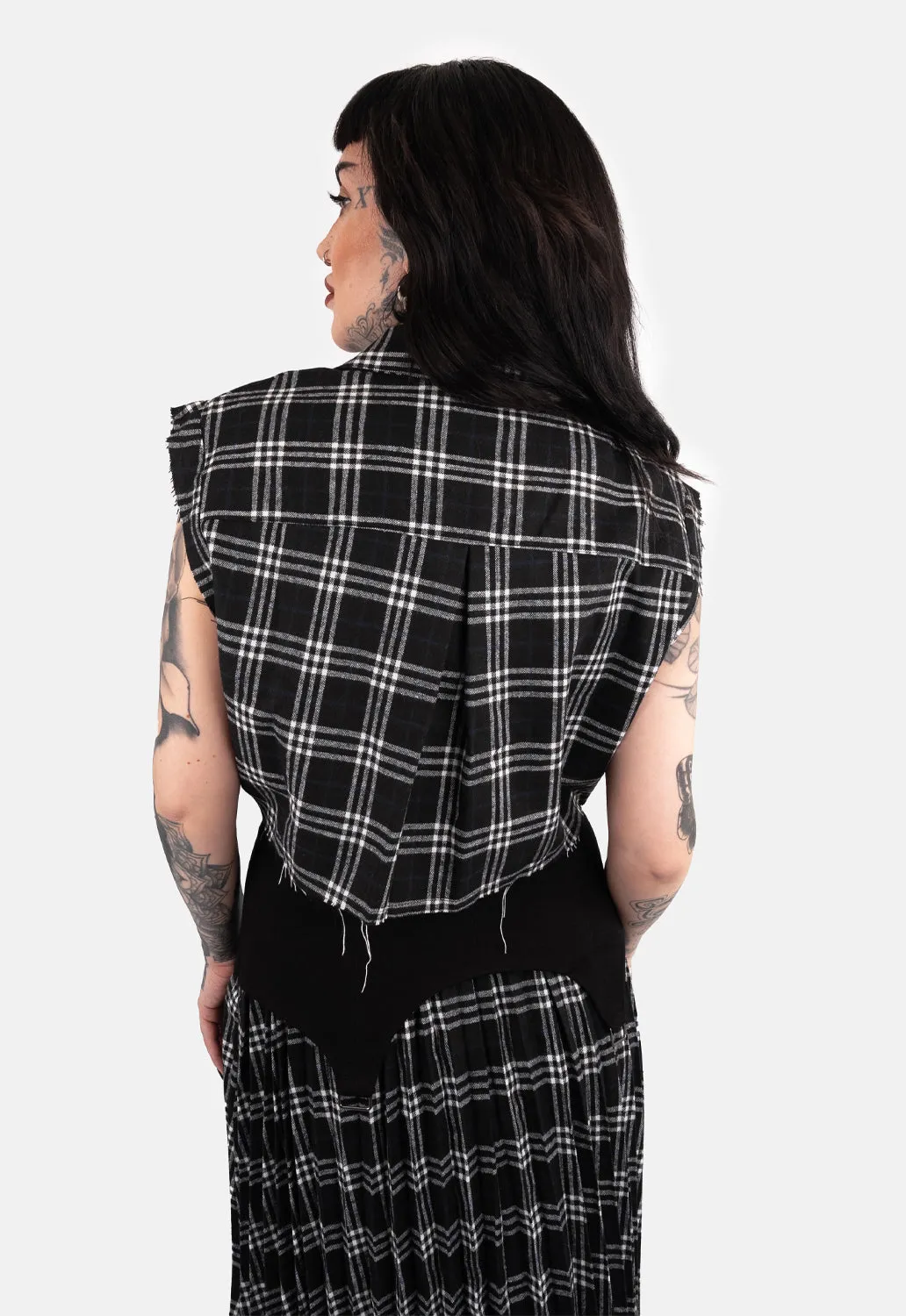 Larissa Cropped Sleeveless Top sold by Damaged Society product image thumbnail 5