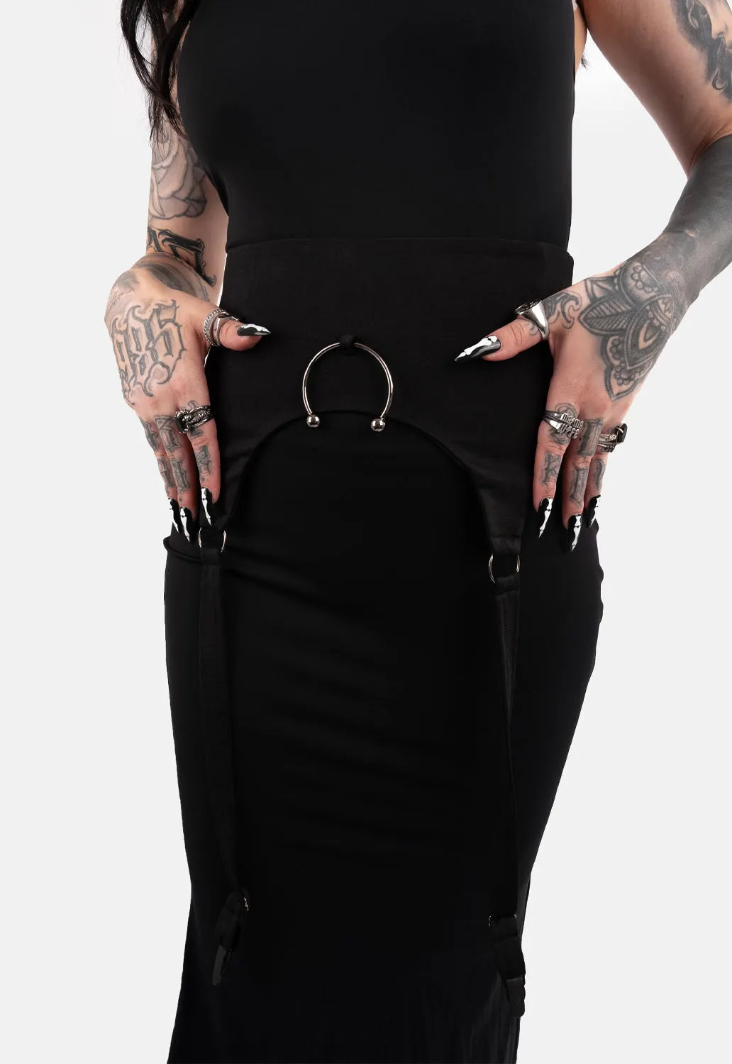 Gaia Garter Underbust Top sold by Damaged Society