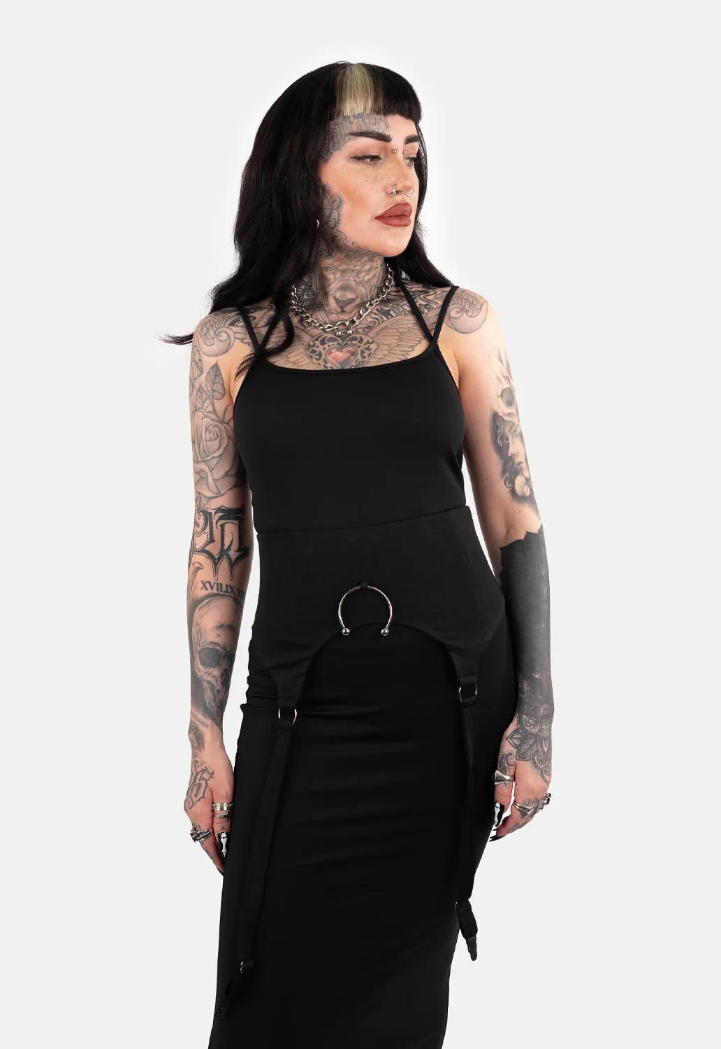 Gaia Garter Underbust Top sold by Damaged Society product image thumbnail 2