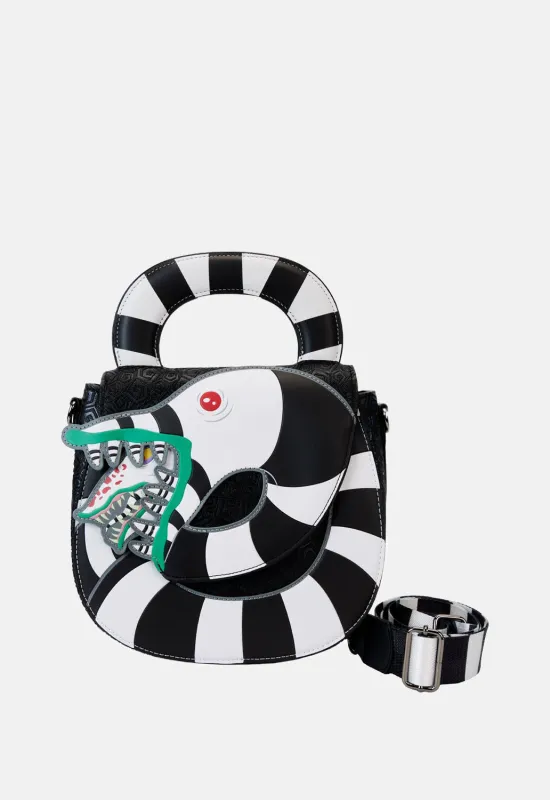 Beetlejuice Sandworm Crossbody Bag sold by Damaged Society