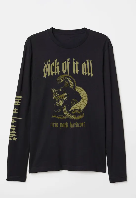 Panther Long Sleeved Top sold by Damaged Society