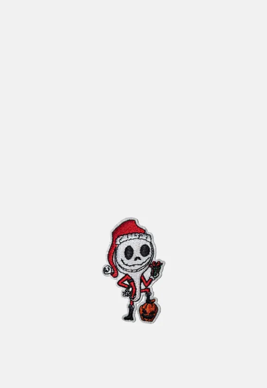 Santa Jack Skellington Patch sold by Damaged Society