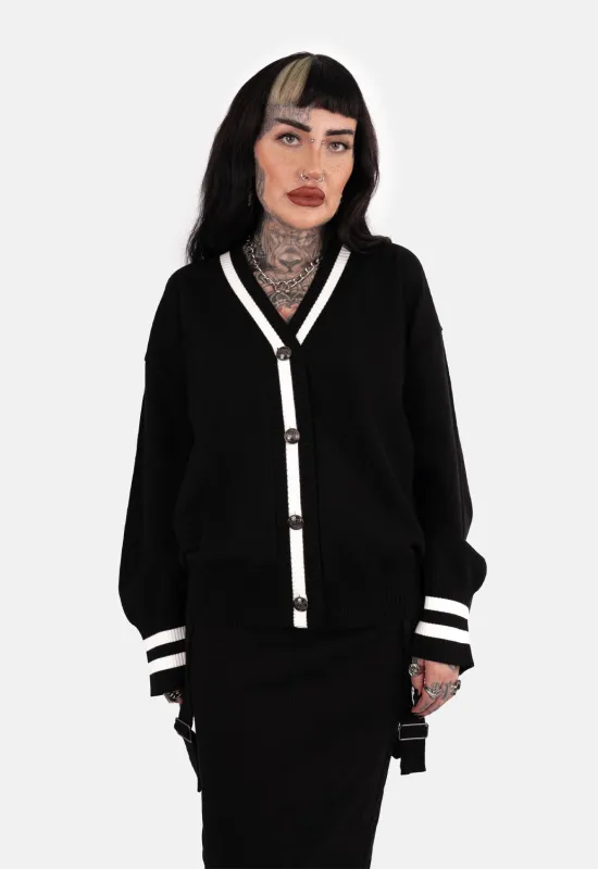 Sabrina Oversized Cardigan made by Damaged Society