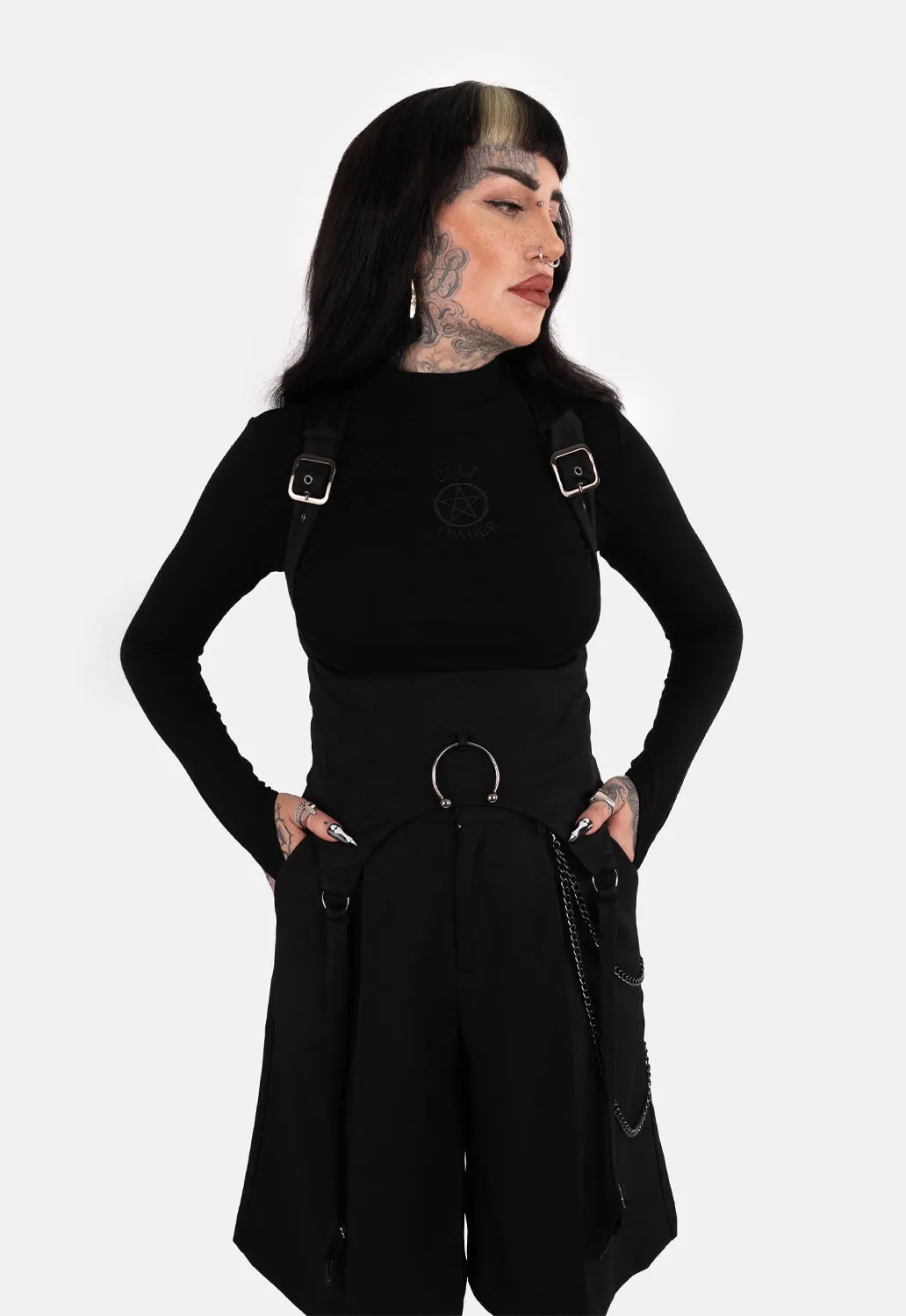 Faye Garter Underbust Top sold by Damaged Society