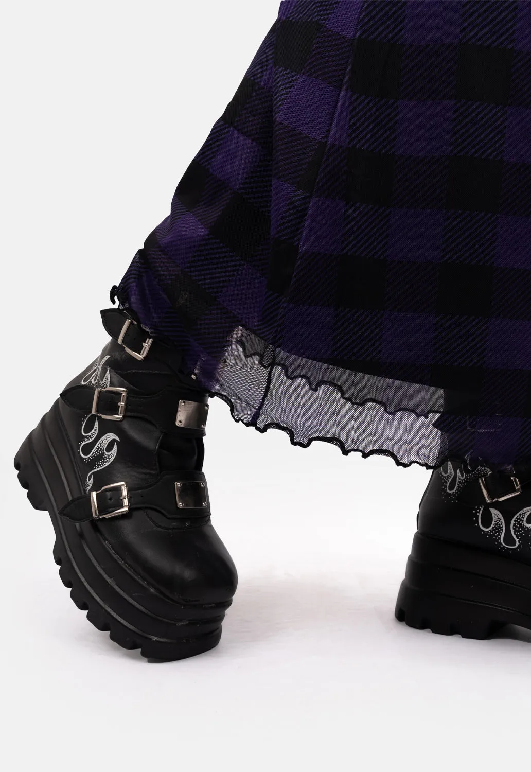 Endora Mesh Maxi Skirt sold by Damaged Society product image thumbnail 5