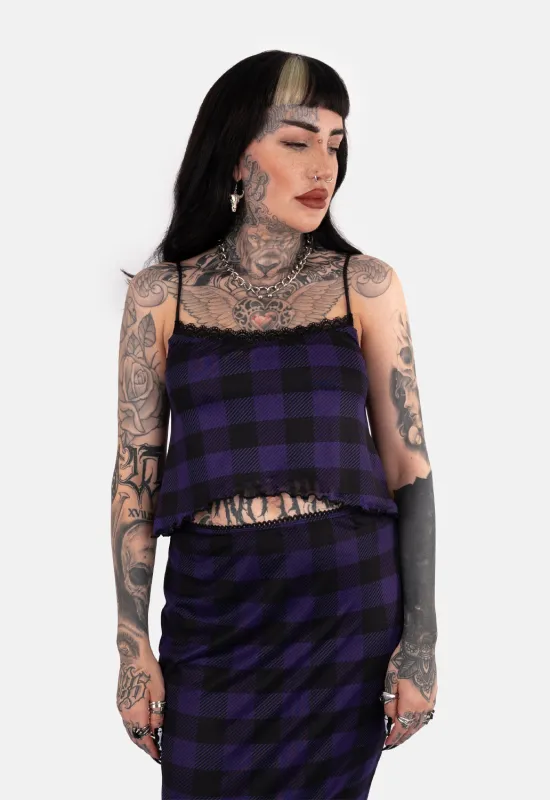 Aurora Mesh Cami Top sold by Damaged Society