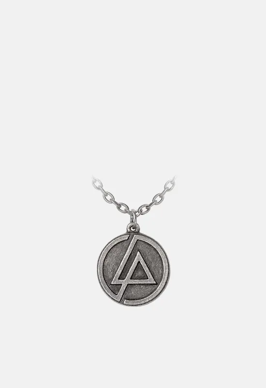 Linkin Park Circle Logo Necklace made by Damaged Society
