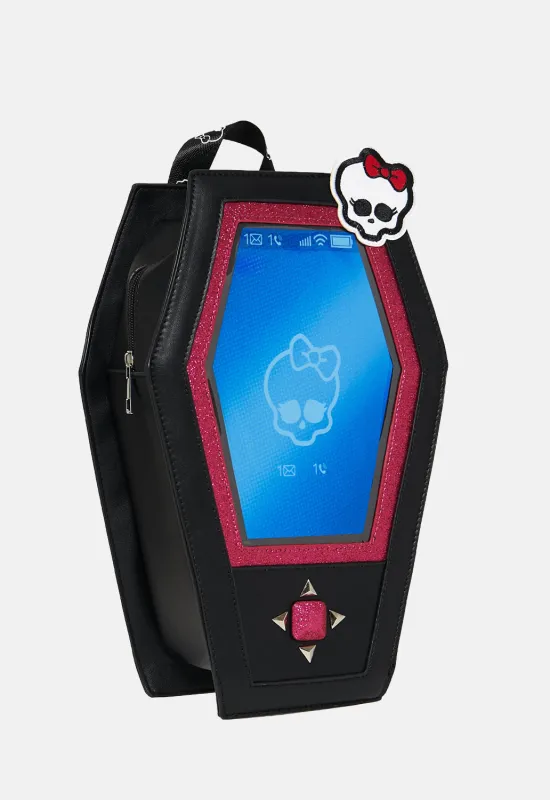 Monster High iCoffin Backpack sold by Damaged Society