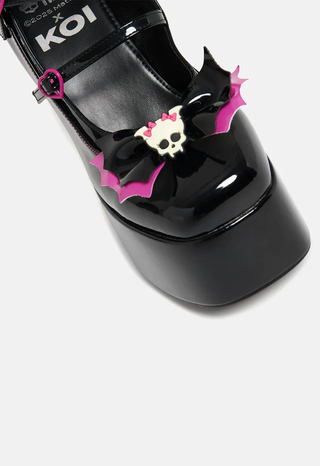 Dead Tired Strappy Platform Coffin Heels sold by Damaged Society product image thumbnail 5