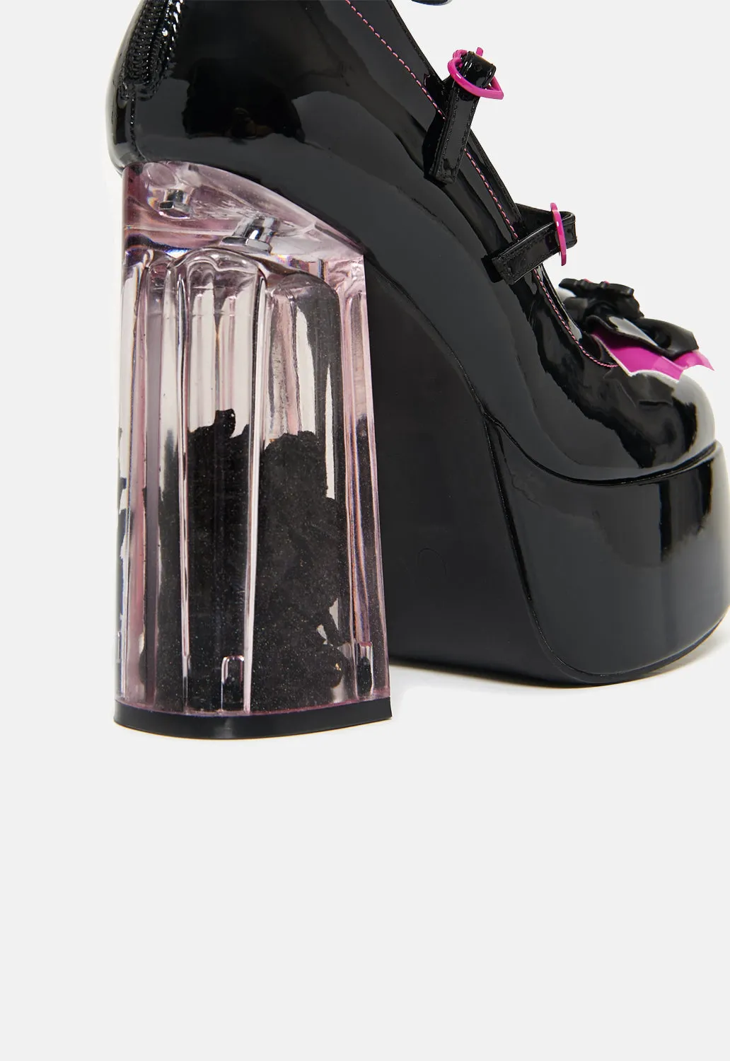 Dead Tired Strappy Platform Coffin Heels sold by Damaged Society product image thumbnail 4