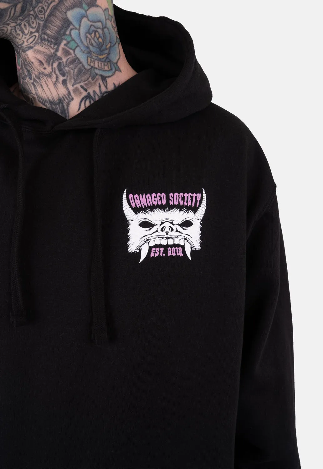 No Fear Hoodie sold by Damaged Society product image thumbnail 5