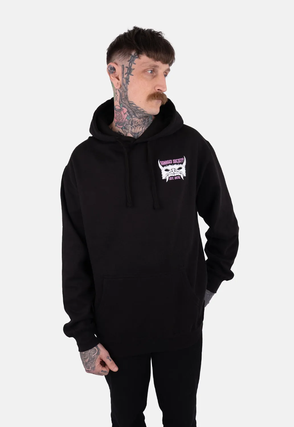 No Fear Hoodie sold by Damaged Society product image thumbnail 2
