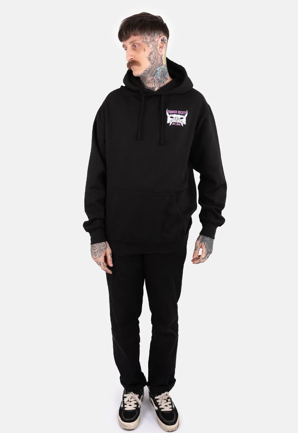 No Fear Hoodie sold by Damaged Society product image thumbnail 3