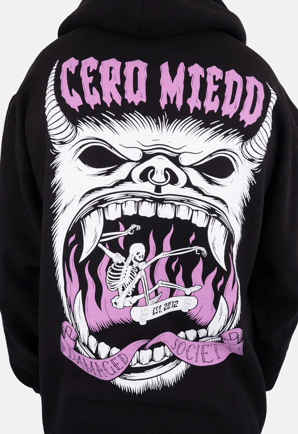 No Fear Hoodie sold by Damaged Society product image thumbnail 4