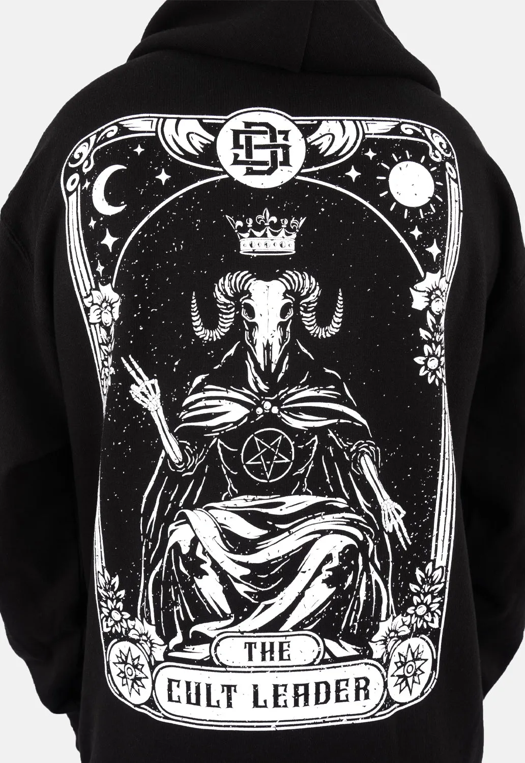 The Cult Leader Hoodie sold by Damaged Society product image thumbnail 4