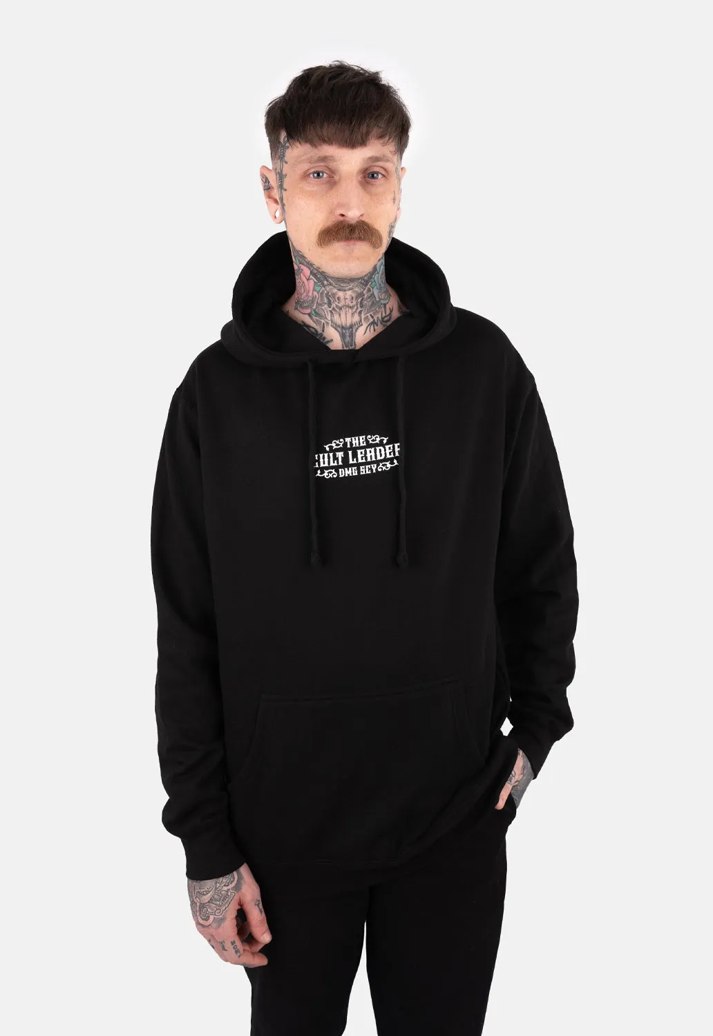 The Cult Leader Hoodie sold by Damaged Society product image thumbnail 2