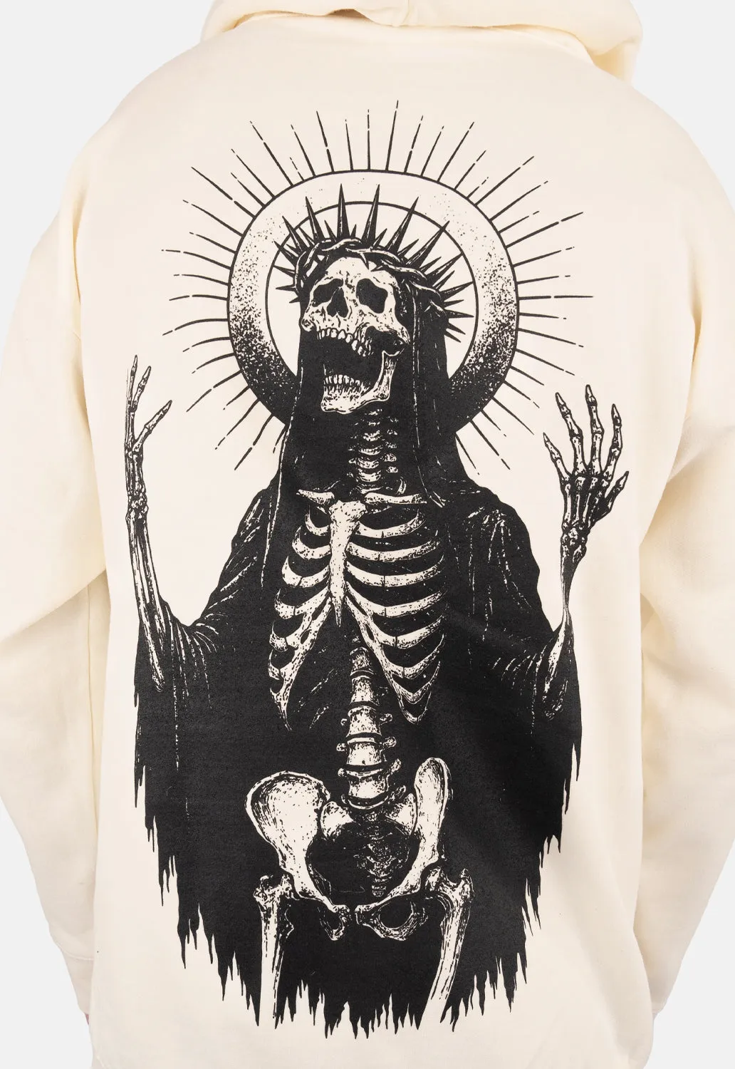 Deity Hoodie sold by Damaged Society product image thumbnail 4