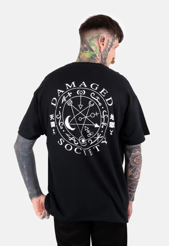 Pentacle T-Shirt sold by Damaged Society