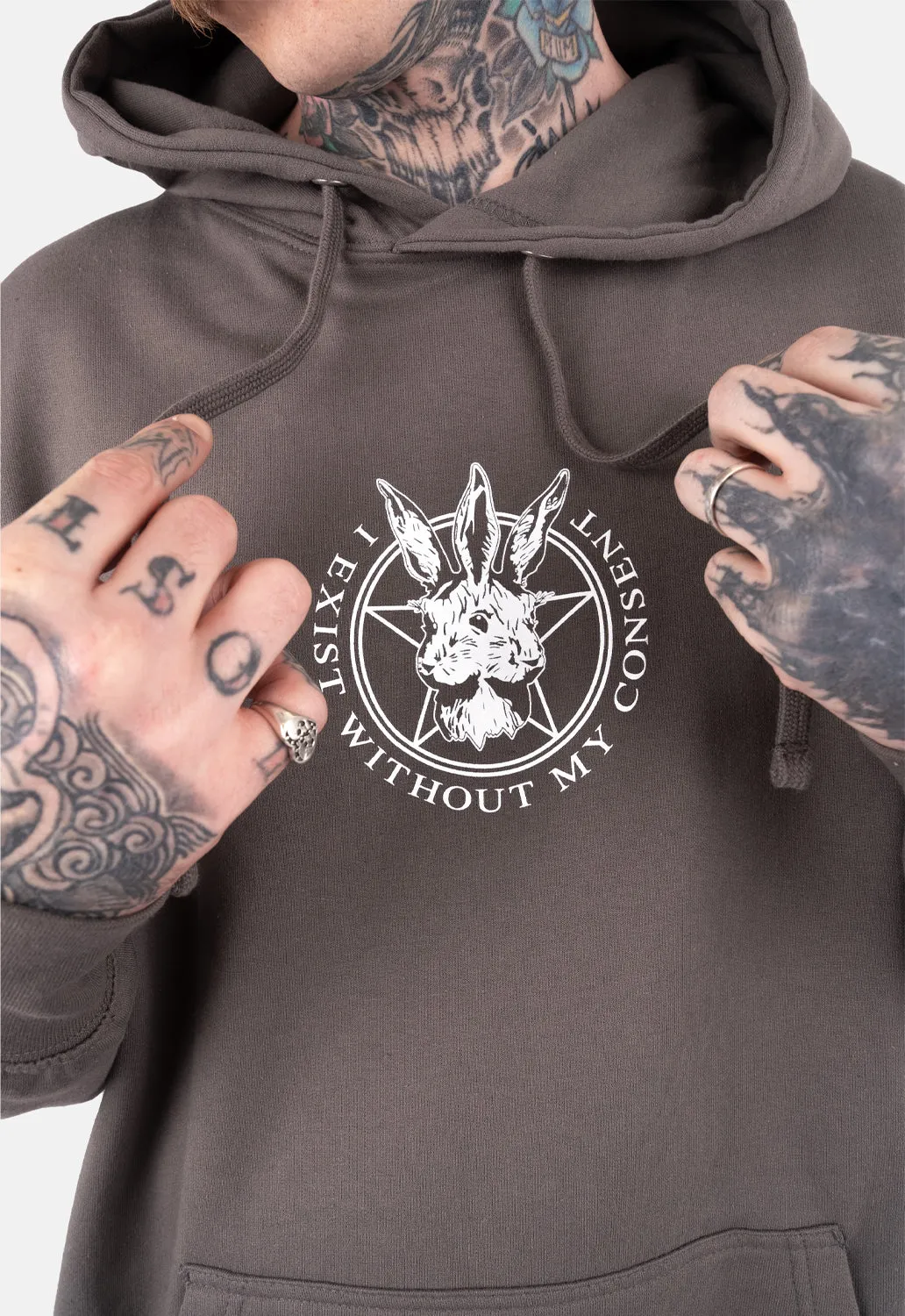 Consent Hoodie sold by Damaged Society product image thumbnail 4