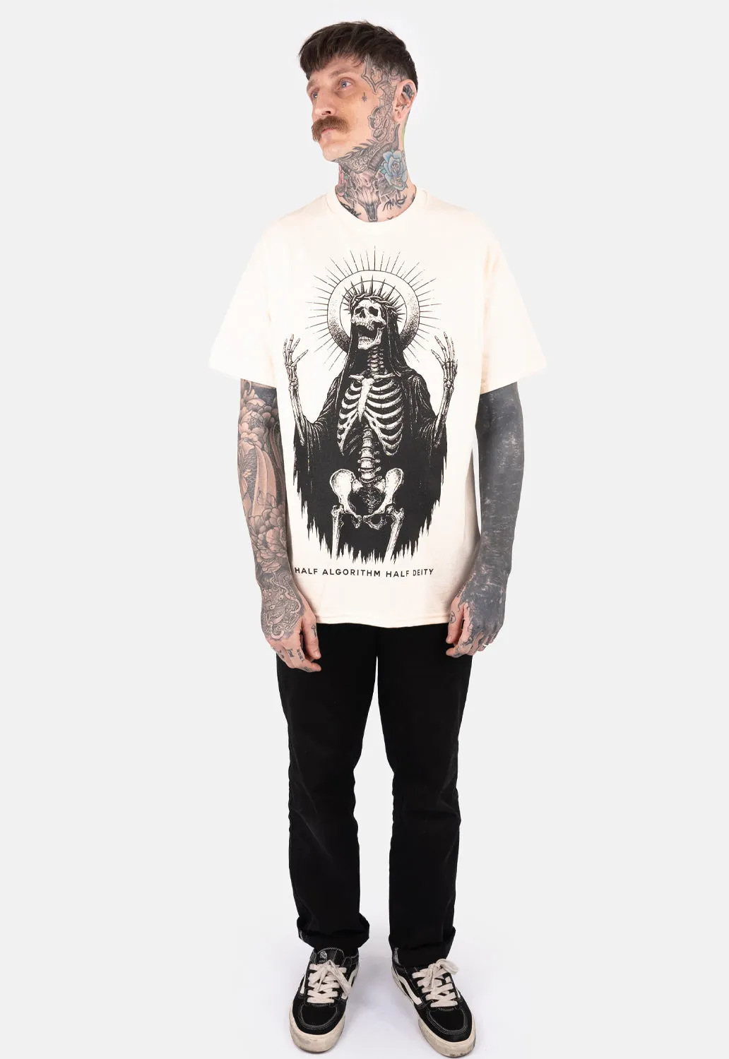 Deity T-Shirt sold by Damaged Society product image thumbnail 3
