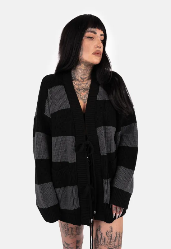 Rori Tie Knit Jumper sold by Damaged Society