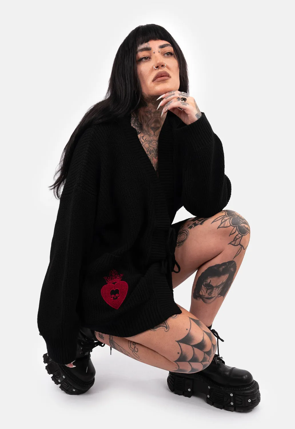 Rori Tie Knit Jumper sold by Damaged Society product image thumbnail 2