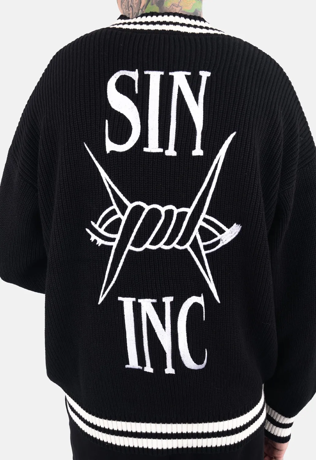 Greer V Neck Knit Jumper sold by Damaged Society product image thumbnail 5