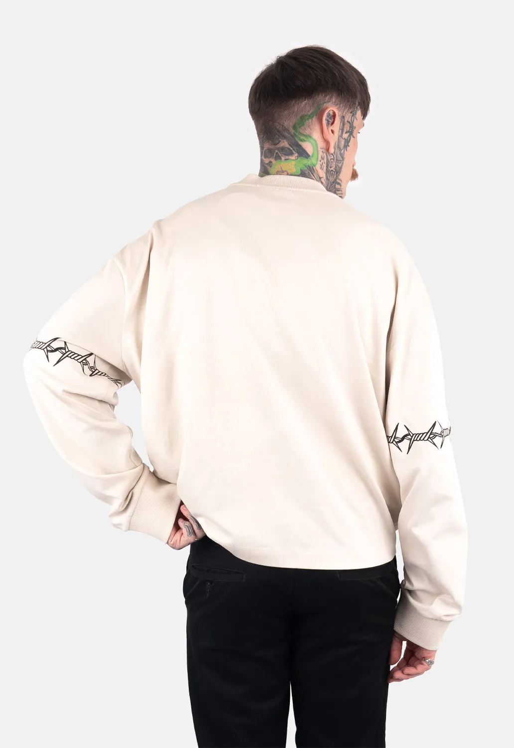 Rowen Oversized Long Sleeve Top sold by Damaged Society product image thumbnail 2