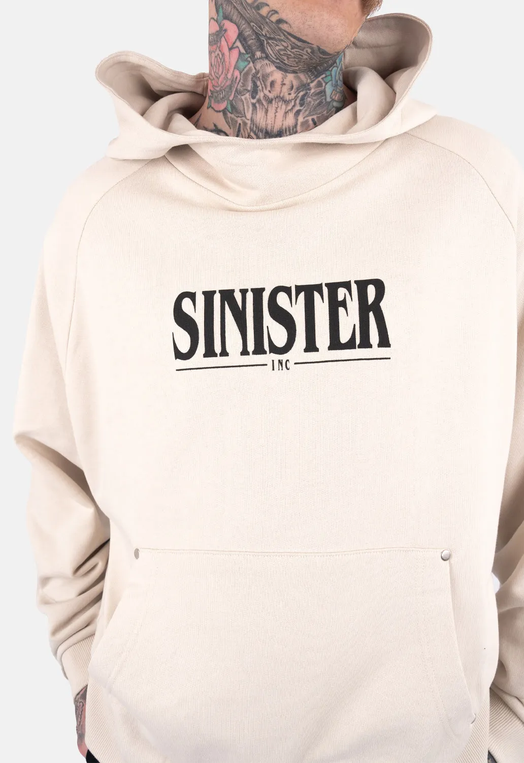 Luca Skull Oversized Hoodie sold by Damaged Society product image thumbnail 5