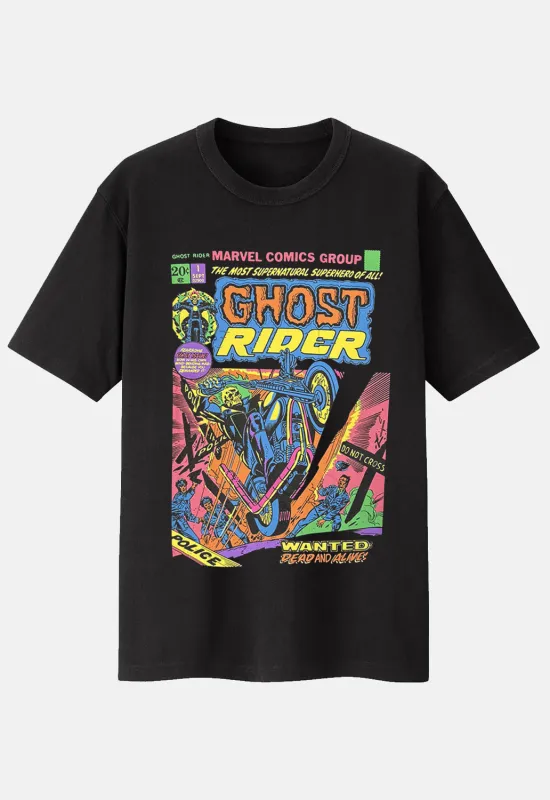 Ghost Rider Dead Or Alive T-Shirt sold by Damaged Society