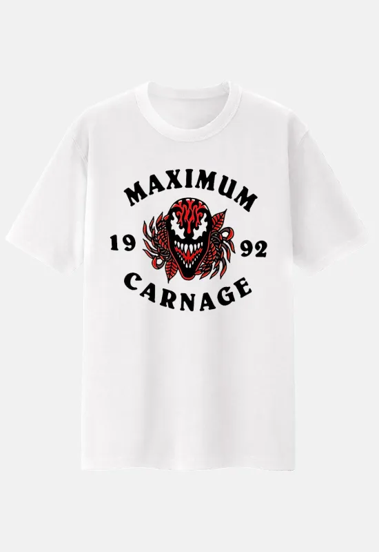 Maximum Carnage T-Shirt sold by Damaged Society