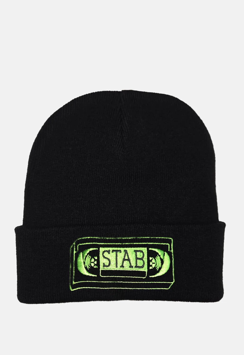 VHS Beanie sold by Damaged Society