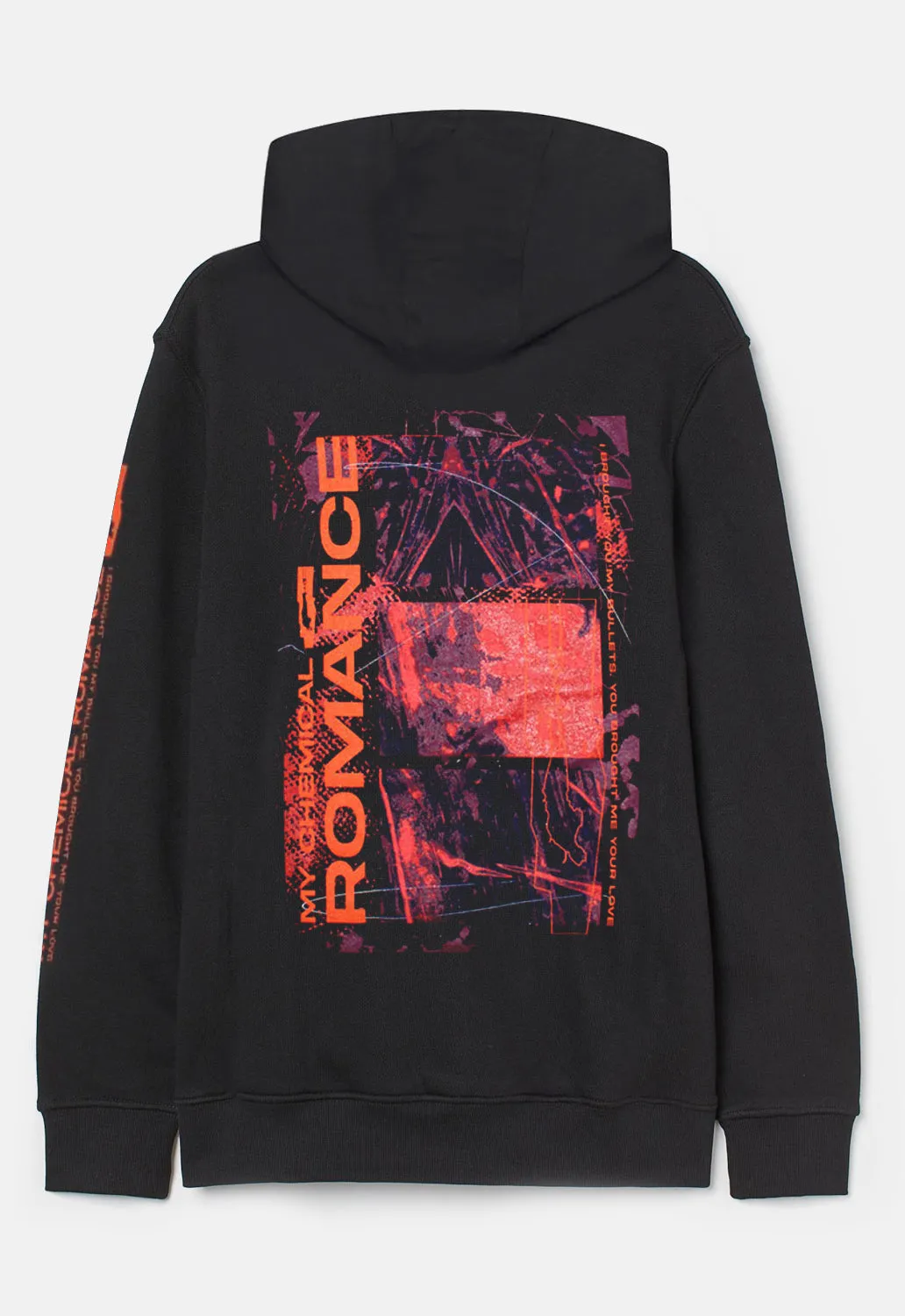 Romance Bullets Hoodie sold by Damaged Society product image thumbnail 2
