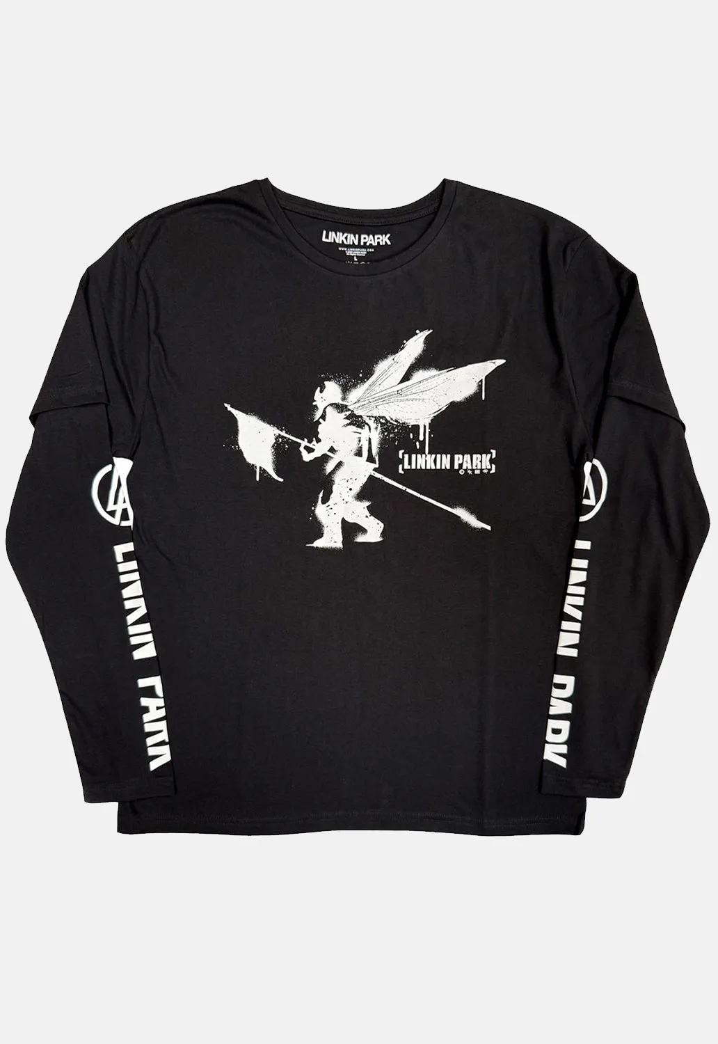 Street Soldier Layered Long Sleeved Top sold by Damaged Society
