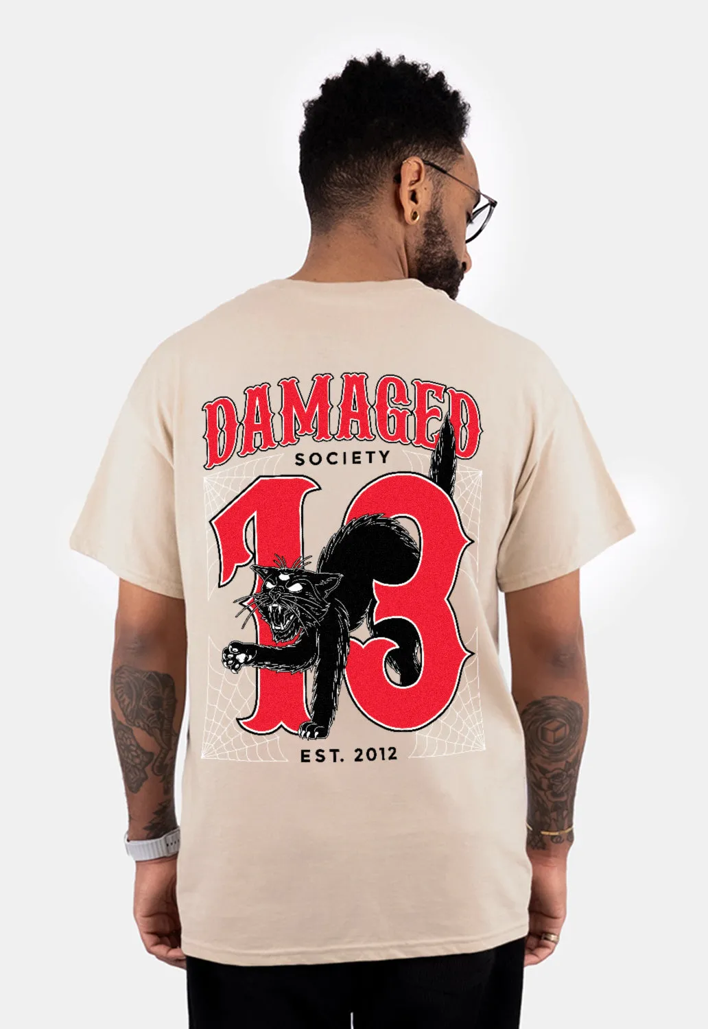 Unlucky T-Shirt sold by Damaged Society