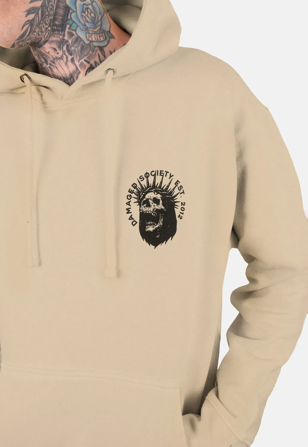 Algorithm Hoodie sold by Damaged Society product image thumbnail 4