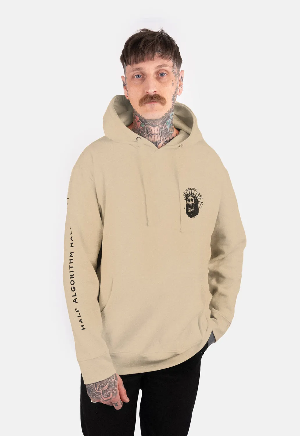 Algorithm Hoodie sold by Damaged Society product image thumbnail 2