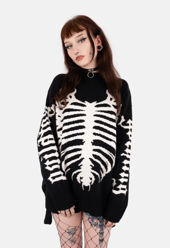 Charlotte Oversized Knit made by Damaged Society