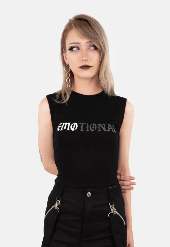 Aria Emo Muscle Tank Top sold by Damaged Society