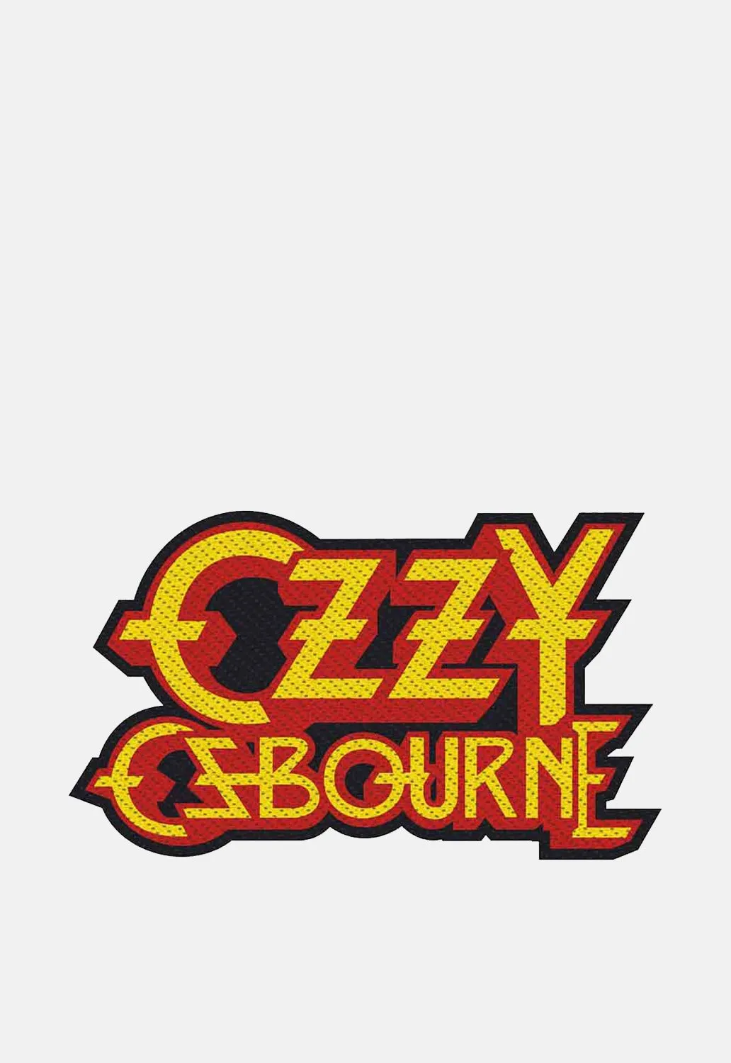 Ozzy Logo Patch sold by Damaged Society product image thumbnail 2