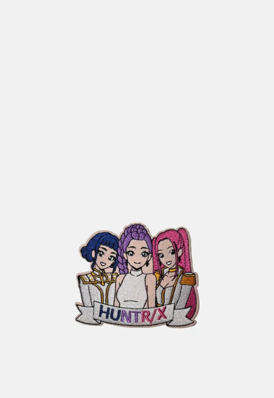 Huntrix Trio Patch made by Damaged Society