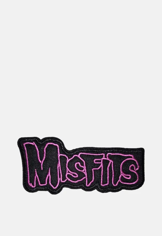 Misfits Purple Logo Patch sold by Damaged Society