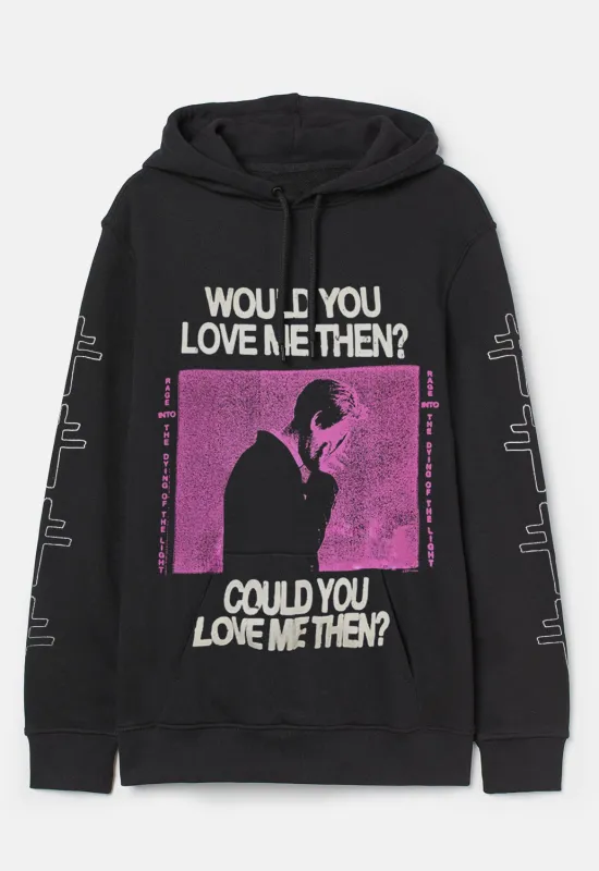 Love Me Hoodie made by Damaged Society